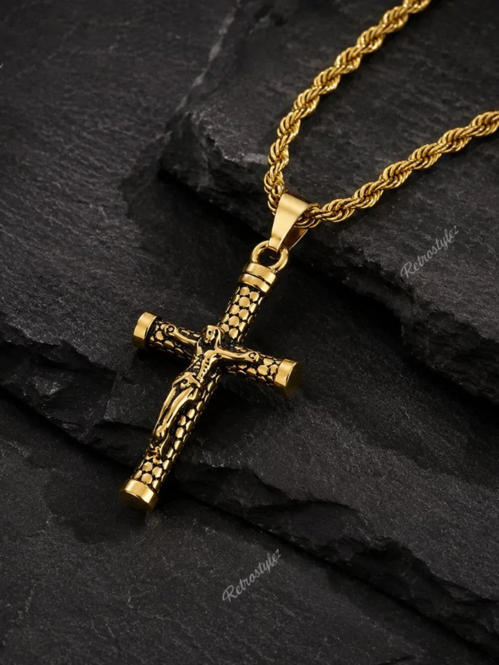 14K Gold Mens 24